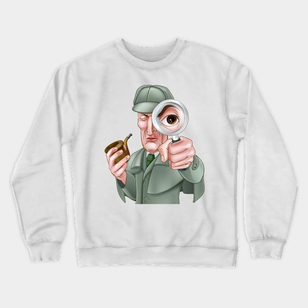 Detective Crewneck Sweatshirt by Mdath